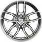 6.5x16 ET54 - LK5/112 ML66.6 Autec Typ BV - Bavaris titansilber poliert