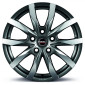 6.5x16 ET60 - LK5/160 ML65.1 Borbet CW5 mistral anthracite glossy polished