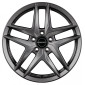 8.5x20 ET30 - LK5/112 ML66.5 Borbet Z dark grey matt