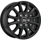 6.5x16 ET62 - LK6/130 ML84.1 MSW MSW 48 Van matt black