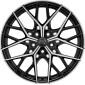 8.5x19 ET35 - LK5/112 ML73.1 MSW MSW 74 gloss black full polished