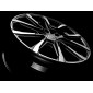 6.5x16 ET45 - LK5/100 ML54.06 MSW MSW 79 gloss black full polished
