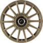 8.5x19 ET35 - LK5/112 ML72.6 Damina Performance DM09 matt bronze - Inlay black