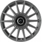 8.5x19 ET45 - LK5/112 ML72.6 Damina Performance DM09 matt grey - Inlay black