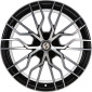 10x20 ET30 - LK5/130 ML84.1 Etabeta Medusa-K black shiny full polished