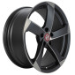8x18 ET40 - LK5/112 ML66.5 Etabeta Magic anthracite matt full polished