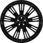 9.5x21 ET49 - LK5/120 ML72.6 GMP Coventry black glossy