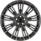 9.5x22 ET42 - LK5/108 ML63.4 GMP Coventry anthracite matt diamond