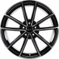 10.5x20 ET19 - LK5/112 ML66.5 GMP Titan black diamond