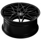 8x18 ET45 - LK5/112 ML66.7 Carmani 18 Knut black matt