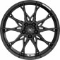 8.5x19 ET45 - LK5/112 ML72.6 Axxion X1 schwarz glänzend lackiert