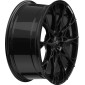 8.5x19 ET45 - LK5/112 ML72.6 Axxion X1 schwarz glänzend lackiert