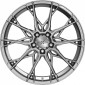 8.5x19 ET35 - LK5/112 ML72.6 Axxion X1 daytona grau lackiert