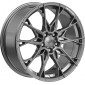 8.5x19 ET35 - LK5/112 ML72.6 Axxion X1 daytona grau lackiert
