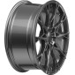 8.5x19 ET35 - LK5/112 ML72.6 Axxion X1 daytona grau lackiert