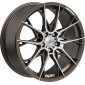 8.5x19 ET35 - LK5/112 ML72.6 Axxion X1 bronze matt poliert
