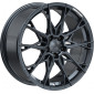 8.5x19 ET35 - LK5/112 ML72.6 Axxion X1 smoke brushed aluminiumsilber