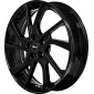 5x19 ET28 - LK5/112 ML66.7 Brock EB1 schwarz lackiert