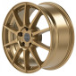 7x17 ET35 - LK4/98 ML58.1 Proline UX100 gold matt