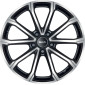 6.5x16 ET20 - LK4/108 ML65.1 Mak DaVinci black mirror